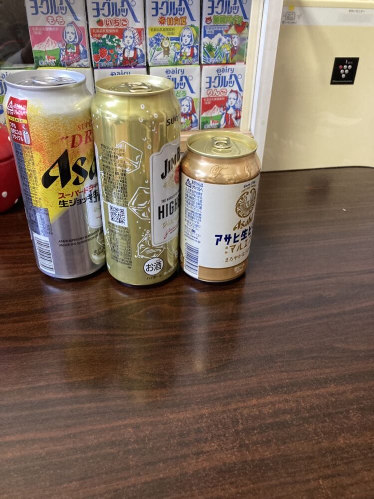 「写真の説明」　ファミペイの無料クーポンでいただいたお酒の写真