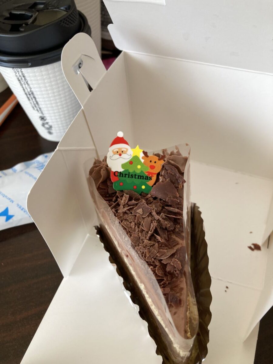 「写真の説明」ゴローズのチョコケーキ　410円の写真