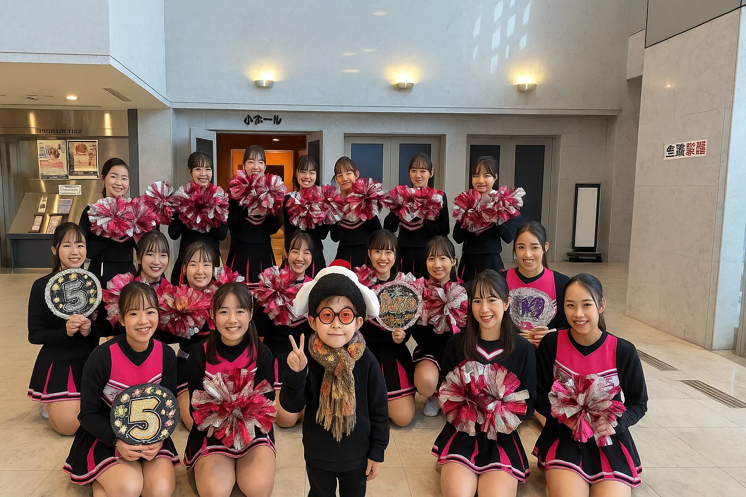 「写真の説明」daisygirlsと記念写真