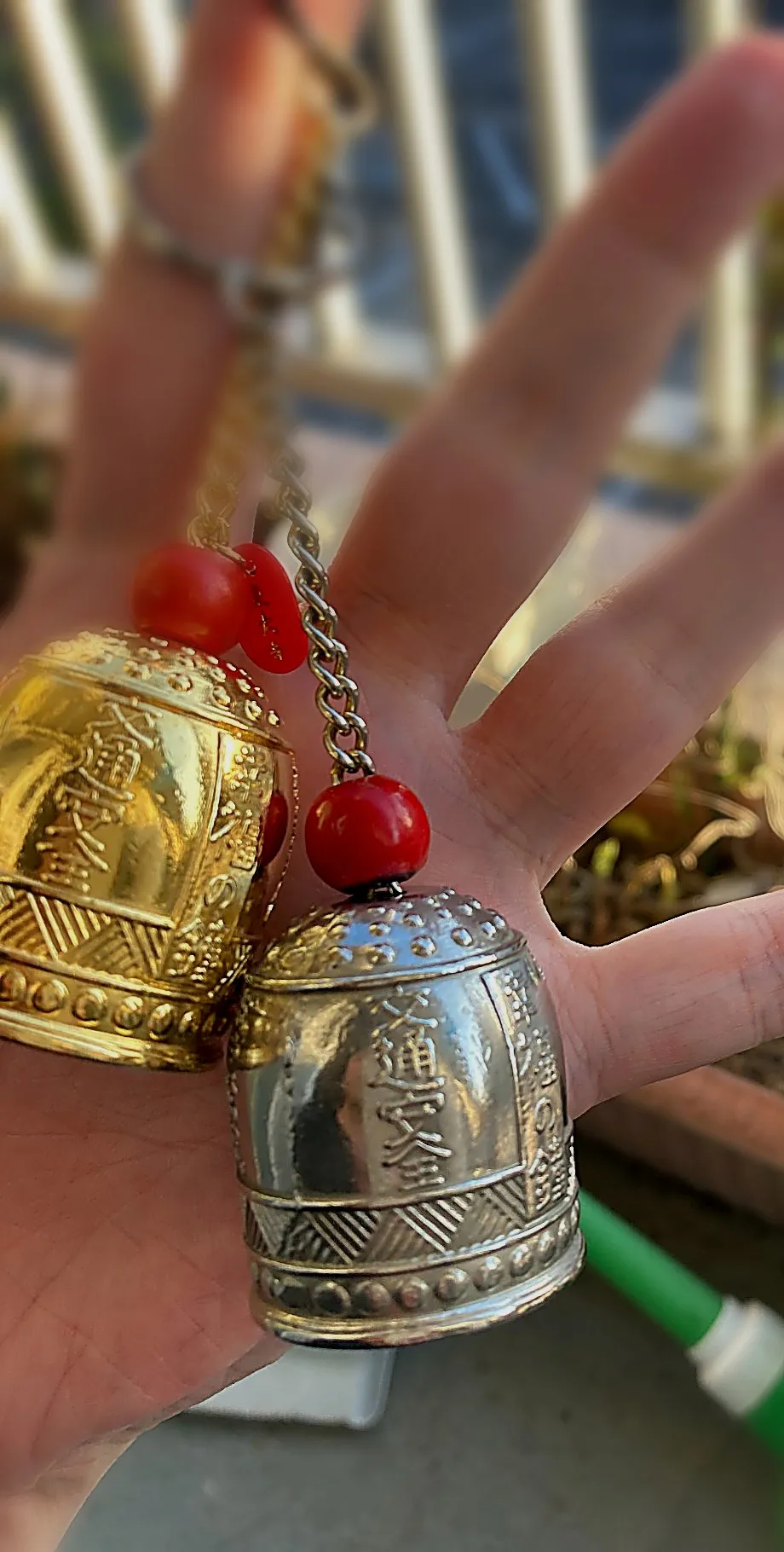 「写真の説明」鈴のキーホルダー