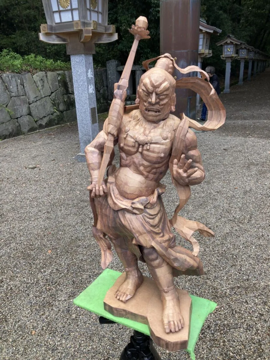 「写真の説明」仁王像の写真2